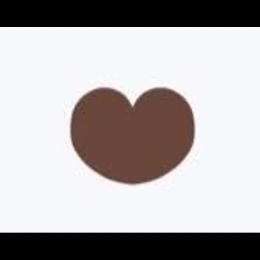 símbolo do coração, clipe de coração, coração de chocolate, forma de coração marrom, castanho em forma de coração