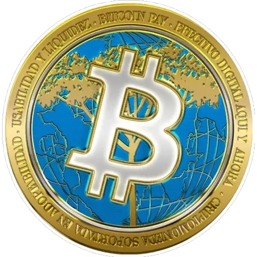 монета, bitcoin, биткоин, синий биткоин, значок биткоина
