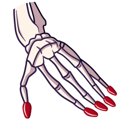 shinkami, shinigami, parties du corps, muscle de la main humaine