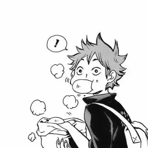 shoyo hinatan, volleyball anime cb, hinata volleyball comics, hinata shoyo volleyball comics, hinata volleyball comic moment