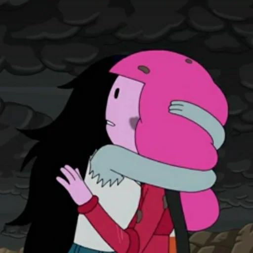 marceline, temps de l'aventure, marcelin bubblegum, princesse bubblegum, princesse zhvachka marselin kiss