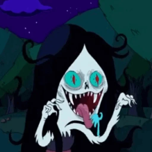 marcelina, marceline is evil, marcelin monster, marcelin adventure time, marcelin's adventure time is evil