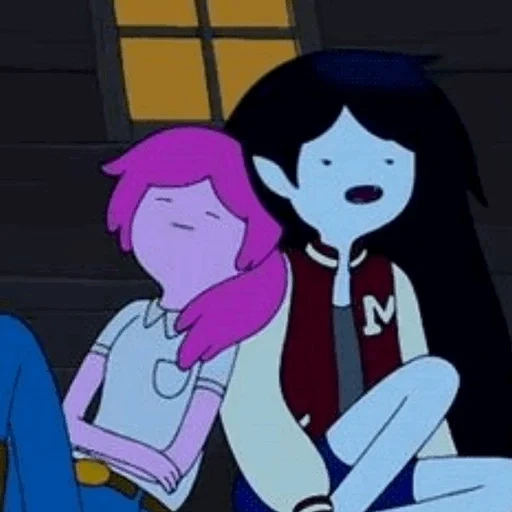 bubblegum, марселина, марселин бубльгум, marceline and bubblegum, время приключений марселин