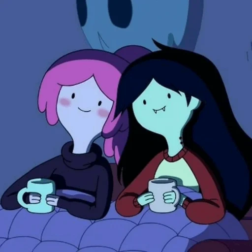 marceline, marcelin bubblegum, bubble gum marselin, marceline et bubblegum, temps d'aventure marselin