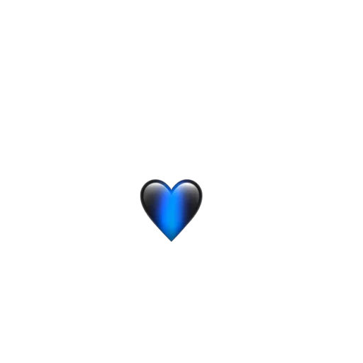 sorridi cuore, cuore blu, il cuore di emoji, il cuore di emoji, il cuore è blu