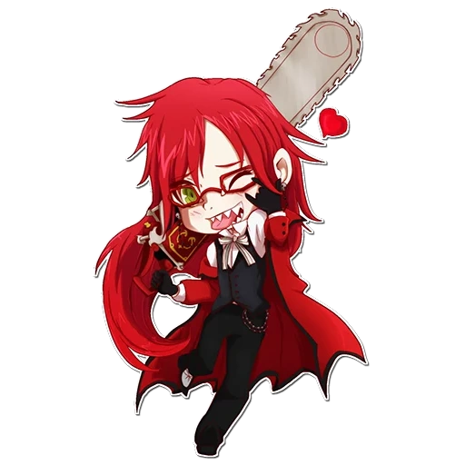 bolsa de agua caliente, greer satcliffe, dark butler greer, oscuro ama de llaves greer saklif, dark butler greer saklif chibi