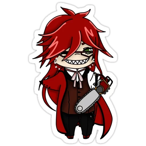 chibi kugelfisch, grayer sutcliff chibi, dark butler grayer, dark butler grael sutcliffe, dark butler grayer sutcliffe chibi