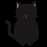 gato, gato, gato gato, gato negro, más profundo que un gato negro