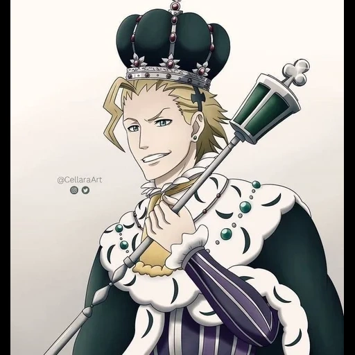 schwarzer klee, nosel schwarzer klee, schwarzklee könig kira, julius novokhrono black clover, schwarz clover staffel 1 folge 51