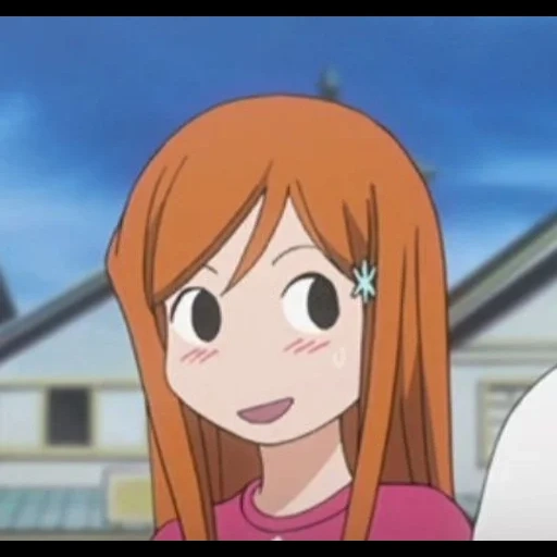 claquement, orichima, orihime inoue, orihime inoue face, anime blich orihime inoue