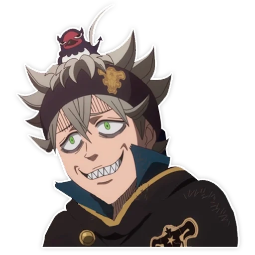 trifoglio nero, trifoglio nero, asta black clover, nash black clover, trifoglio nero 121