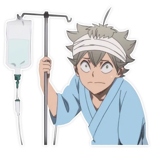 anime guys, gambar anime, karakter anime, anime gakuto kajiwara, asta black clover pertumbuhan penuh