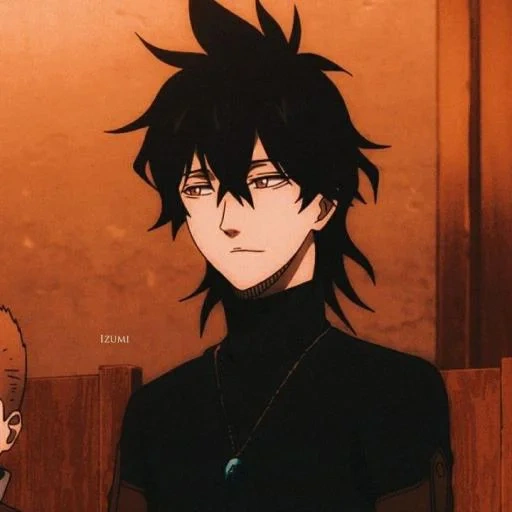 trevo preto, personagem de anime, trifolium preto, três folhas pretas yuno, animação trevo preto