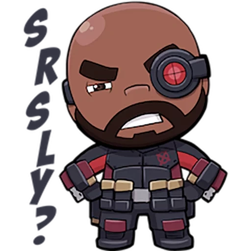 deadshot, pasukan suicide, chibi lord deadshot, suicide squad 8