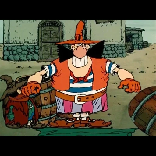 isola del tesoro, heroes of treasure island, cartoon treasure island, treasure island cartoon 1988, treasure island cartoon black dog