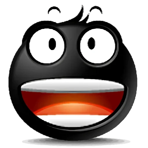 black smiling face, smiling face 16 12, smiley face icon, funny smiling face, black funny smiling face