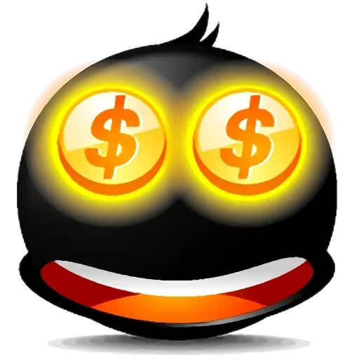 money, emoji, omg money, big smiling face, greedy smiling face