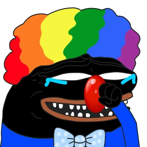 clown pepe, pepe clown, frog pepe, clown pepe khokhol, black overlord