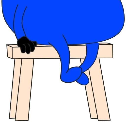 gato, elefante azul, animado, adivina a quién triunfa