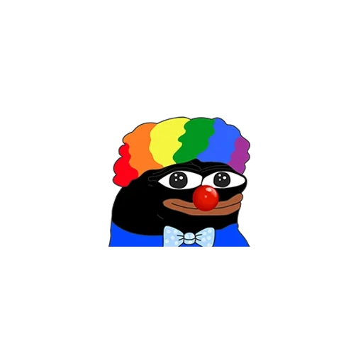 пепе клоун, clown pepe, pepe клоун, пепега клоун, клоун пепе хохол