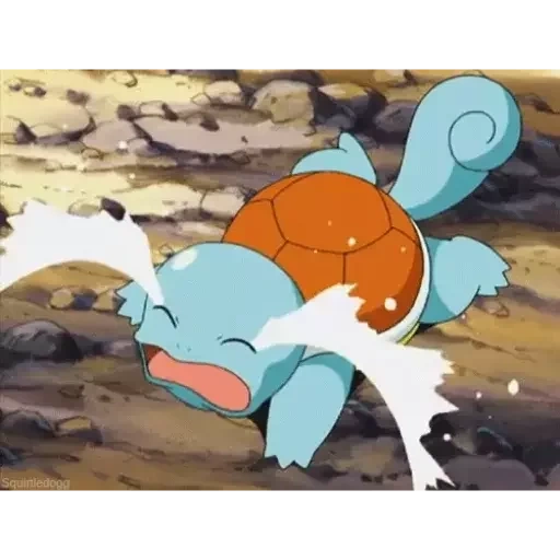 pokemon, squitter cried, pok é mon scwirtle, scwirtle pokemon stills, pok é mon scwirtle cries