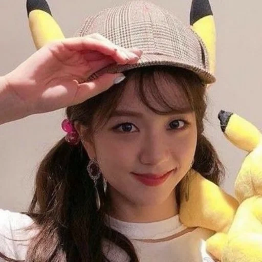 pikachu, girl, kim ji-soo, gisuopikachu, jinjisu pikachu
