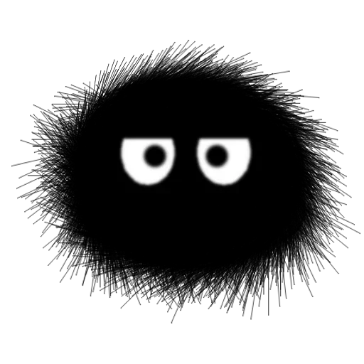 batteri neri e neri, wiki black bug, gruppo occhi neri, occhio nero, nero peloso senza sfondo