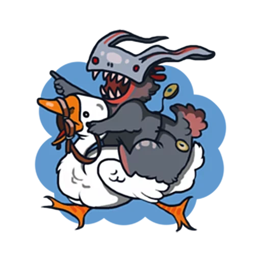 lama, griffsnuff, pokemon anime, creature mitiche, monster hunter stories nargacuga