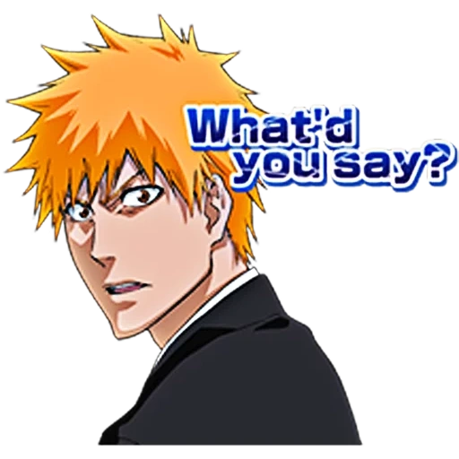 flash, flash rush, ich goblic, ichigo kurozaki, faccia di kurozaki ichigo