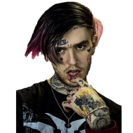 lil pip, lil peep, lire la suite de l'article, lil peep capelli neri