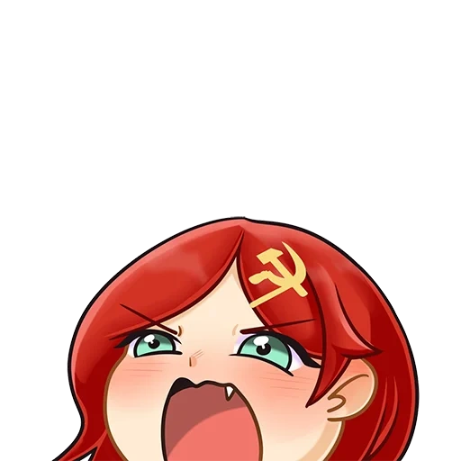 коммунизм тян, коммунизм тян стикеры, коммунист тян стикеры, коммунист тян, ссср тян