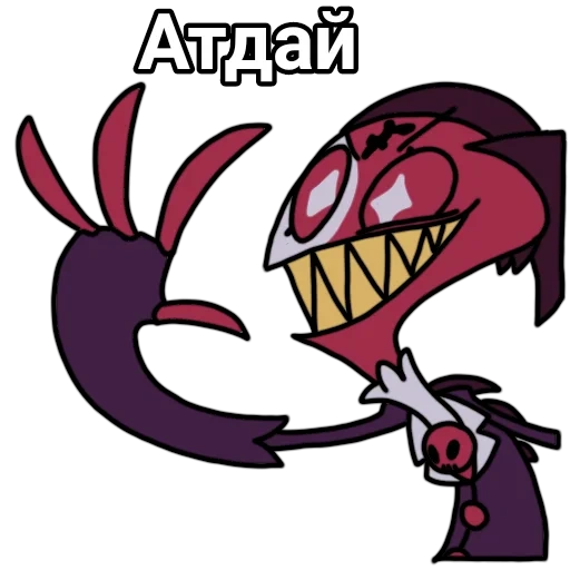 anime, hazbin hotel, hotel harzbin blitz, character hotel harzbin, hazbin hotel hell boss