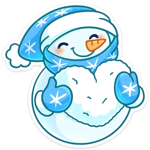 cyclone, snowman, winter vasap, snowman sticker