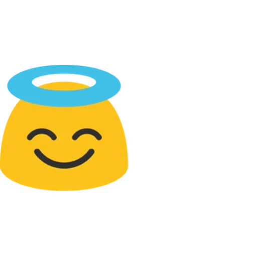 emoji, emoji, smiley, lächle für einen heiligenschein, emoji smileik