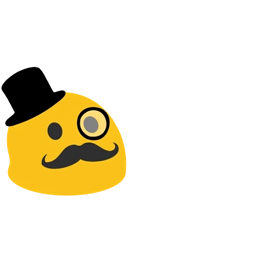 smiley with a mustache, mr smileik, emoji discord, mem detective smiley, the yellow smiley is a gentleman