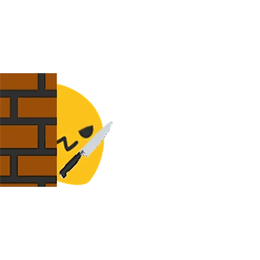 brick, smiley head against the wall, smiley beating against the wall, plot brick icon