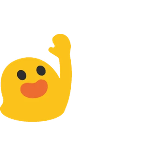 souriant, blob emoji, disque emoji, discorde des emoji, memem smiley avec une main