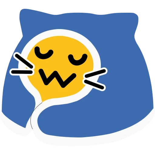 emoji tanpa latar belakang, ekspresi wajah tersenyum, senyum sumbang, smiley disk server