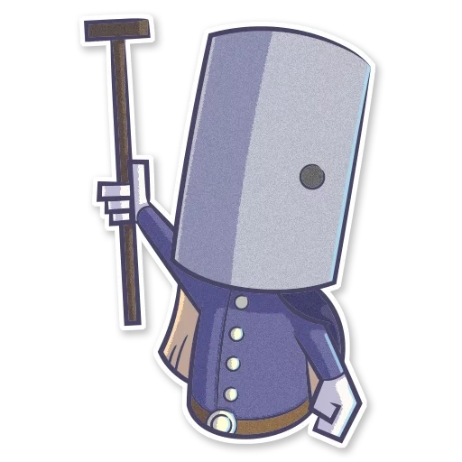 transmitido por la sangre, castle crashers blue knight