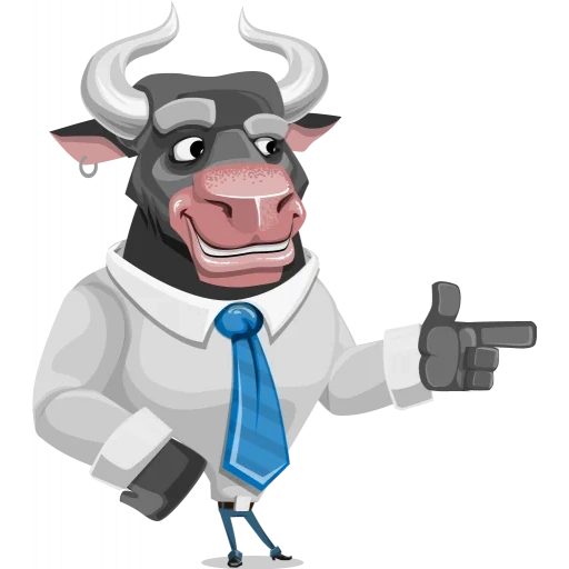 touro, rede de desenhos animados, ilustração de vaca, personagens fictícios, palavra de vaca popular