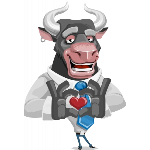 bull, cow, the male, cow doctor, cartoon bull