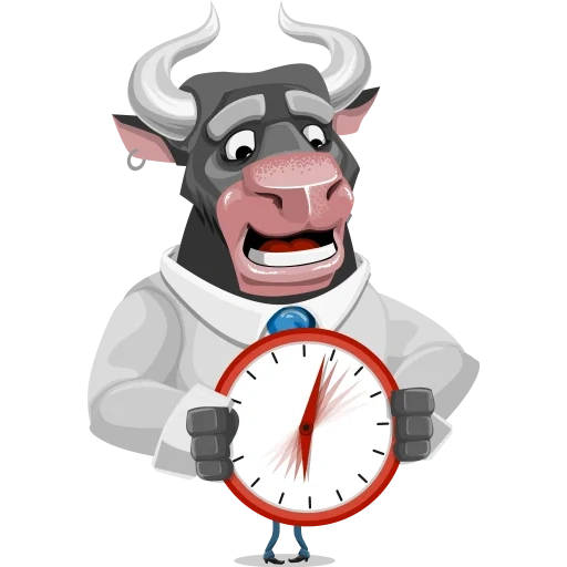 bull, cow, cow doctor, merry cow, cow illustration