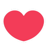 heart, badge en forme de cœur, icône en forme de cœur, de cœur, en forme de cœur rouge