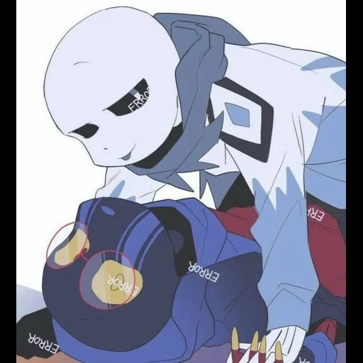 sans, scar sans, error blue 18, sans undertale, sans papyrus gaster fell