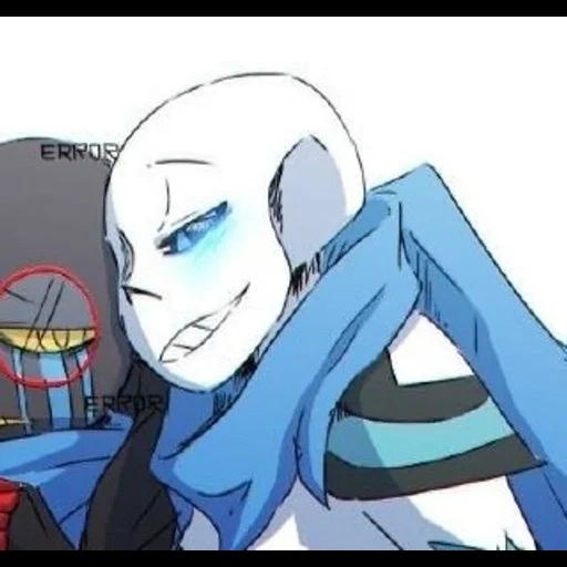 sans, блу санс 18, андертейл комиксы, дримсвап эррор блу, персонажи undertale