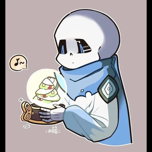 sans, санс, инк санс, кросс санс инк, персонажи undertale