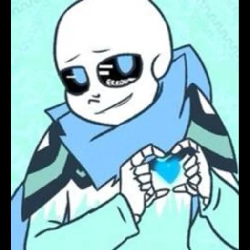 sans, sans, blue sun, undertale, soleil de myrtille