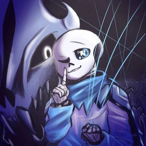 sans, санс, дримсвап блу, блуберри санс, санс андертейл