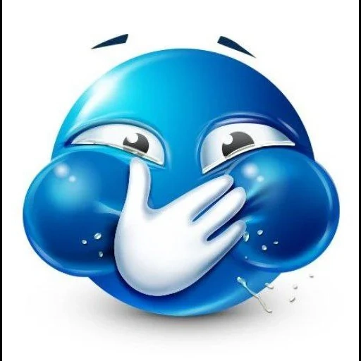 twitter, blue smile, smiley is blue, blue smiley, the emoticons are funny