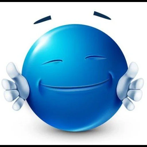 das blaue smiley, smiley blue, ein fröhliches lächeln, das blaue smiley, smiley blue